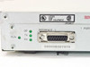 Ascom Timeplex LR29607 rear panel showing UL/CSA certification label, model number LR29607, Interface 1 DB-15 connector, and OP/TX/RX/RUN status LEDs
