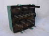 Utah Research Development Cell Scan Fixture 371AS138 – bottom view showing multiple spring-loaded contact probes and mounting feet arranged in rows on a dark base plate