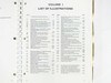 Tektronix 468 Service Manual Vol I – List of Illustrations showing figure numbers and descriptions for block diagrams and circuit diagrams