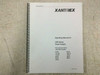 Xantrex XFR Series Operating Manual TM-F1OP-C1XN – front cover with spiral binding and list of covered 1200W models