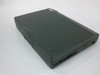 Acer 750C Note Laptop closed top-down view showing dark grey clamshell body with floppy drive bay