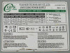 General Power Systems GP-S320 ATX power supply – specification label showing input/output voltage ratings, rail currents, certifications, and Rev. 2.03