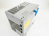 IBM API-2040 288W power supply – left side view with blue release handle and output connector ports visible