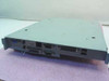 Compaq Deskpro 4000 system board rear I/O panel view showing VGA, dual PS/2, dual serial, parallel, and USB port layout