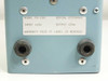A.G. Heinze FO-150 bottom label closeup — Model FO-150, Input 115V, Output 150W, two fiber output ports visible