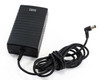 IBM 60G1684 ADP-30CB AC adapter top-down view showing ribbed black housing, IBM logo, DC output cable coiled