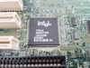 Intel AA652605-501 motherboard – close-up of Intel PCIset SB82371FB south bridge chipset chip