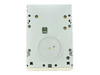 Alps DF334H012A floppy drive – bottom/underside view showing chassis, mounting screw holes, and spindle motor hub