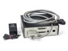 American Technology Labs 5620 CSU/DSU rear panel showing two DB-25 DTE ports, power input, and Line RJ port with power supply