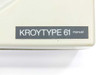 Kroy Lettering Machine Model 61