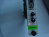 Cabletron IRBM module faceplate close-up showing fiber TX and RX ports, FBR and LNK LED indicators, and ETHERNET label with asset tag sticker