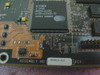 Compaq 003910-012 486 system board close-up of Cirrus Logic CL-GD5434 main chipset and assembly number label on PCB