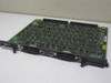 Nortel Meridian QPC414B E Net Network Card – angled front view showing black faceplate with connectors and populated PCB