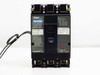 Fuji Electric BU-ESB3015 circuit breaker — front view showing toggle switch, 15A rating label, and interrupting ratings panel