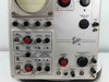Tektronix 531A lower front panel showing Type CA Dual-Trace plug-in with Channel A and B controls, mode selector, Amplitude Calibrator, and output terminals