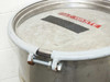 Mid-States 55 Gallon Stainless Steel Hazardous Waste Drum Container w/ Dolly