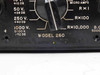 Simpson Model 260 close-up of bottom panel showing range markings (voltage, dB, resistance scales), model designation, serial number plate, and Simpson Electric Co. nameplate