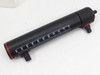 Sigma Zippette D-6544 dispenser body rotated to show graduated volume scale markings along the cylinder – side scale view