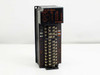Mitsubishi AY51C MELSEC PLC Output Module – front panel view showing station number dial, status LEDs, and terminal block wiring connectors
