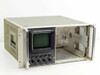 HP 2205A 141T Spectrum Analyzer Display Section and Enclosure — front view showing CRT display, front panel controls, and open plugin bay on right