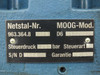 Moog D661Z2902E Servo Jet Proprtional Control Valve