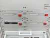 Suntek EPS Series front panel close-up — four modules labeled DVD Tester and Digital Error Tester (EPS series) with red indicator buttons; Efficient Professional System branding