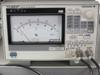 Yokogawa TA120F Digital Jitter Meter front panel — analog percentage meter display, GP-IB interface, BNC RF and Clock inputs, measurement mode controls