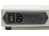 SR540 rear panel showing rocker power switch, IEC AC inlet, fuse holder, and MADE IN U.S.A. label