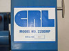 CRL 2200RP model label showing Model No. 2200RP and Serial No. 5431