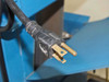 CRL 2200RP power cord showing standard 3-prong NEMA 5-15P plug with heavy use wear and soiling