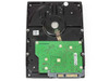 Seagate ST3160815AS hard drive – bottom PCB view showing green controller board and SATA connector