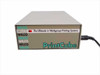 Wilco PrintCube printer sharing box – front panel view showing Wilco branding and PrintCube logo on beige enclosure with DC power cable