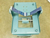 Tektronix Scope-Mobile Type 200 – top-down view of upper tray with blue securing strap laid across in V-configuration and adjustable clasp hardware