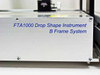 First Ten Angstroms FTA1000 Drop Shape Instrument B Frame Analyzer System