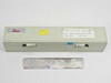 Leica 185mm C-Profile cryostat knife PN 021608573 in gray plastic case with label dated JUL 23 1992, blade laid in front