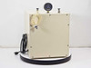 Napco 5831 Vacuum Oven – rear/side view showing back panel with vacuum gauge, two valve fittings, clear vacuum tubing, and coiled power cord