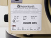 Napco 5831-120 Vacuum Oven rating plate – Precision Scientific label showing Cat No. 5831-120, 35–200°C temp range, 120V 500W 1Ph 4.2A 50/60Hz, UL Listed 368A