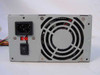 Delta DPS-145PB-82 ATX power supply – rear panel view showing IEC C14 AC inlet, rocker power switch, and 80mm exhaust fan