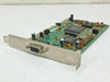 Trident TVGA8900D-R Union 7139 16-bit ISA VGA video card – bracket side showing DB15 VGA output connector