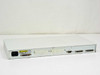 3Com 3C16611 SuperStack II Hub 500 — rear panel showing IEC power inlet, DB-9 console port, stacking ports, and management connectors