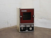 Precision Scientific Model 19 Vacuum Oven front three-quarter view showing windowed door, dual latch knobs, and front control panel