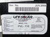 Uni-Solar PVL-116 UL LISTED 3.4KW Carton of 30 Flexible 24V Solar Panels w/ MC3