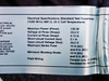 Uni-Solar PVL-136 electrical specifications label showing Pmax 136W, Vmpp 33.0V, Impp 4.13A, Isc 5.1A, Voc 46.2V