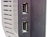 Dell 1708FPt side USB hub — two USB 2.0 Type-A ports on the right side of the monitor