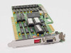 Western Digital WD90C00-JK 16-bit ISA Super VGA video card – angled top view showing main chips, DRAM ICs, DIP switch, and DB-15 VGA connector on bracket
