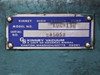 Kinney KDH-130 rating plate: Model No. KDH-130, Serial No. S45058, GS Kinney Vacuum, A Unit of General Signal, Canton Massachusetts 02021