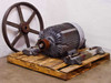 The Louis Allis Co. CEX 30 HP Electric Motor 230/460 Volt 3PH with Fly Wheel