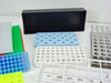 Plastic Test Tube Holders Large Lot Various Brands For Laboratory Use