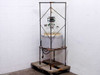 Glas-Col Apparatus Co TM122S Large Glass Heated Spherical Reactor Vessel with Stand