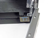 Omega RD101A interior power switch closeup showing POWER label with on/off symbols